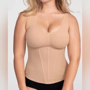 NEW Honeylove Womens Large Boldness Tank Top Body Contouring Shapewear